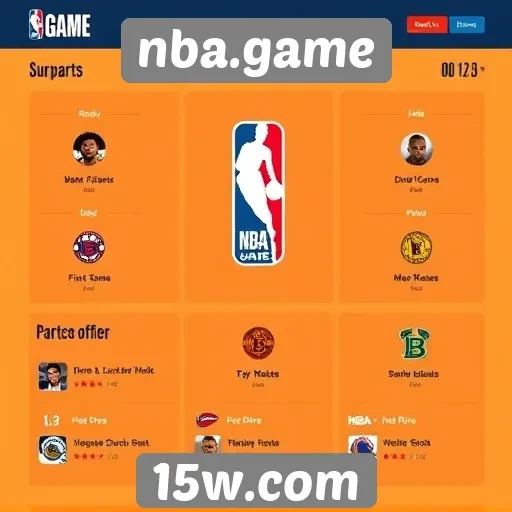 Exploração das funcionalidades do site nba.game